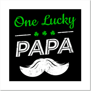 One Lucky Papa Posters and Art